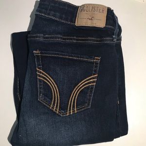 Hollister skinny jeans dark wash